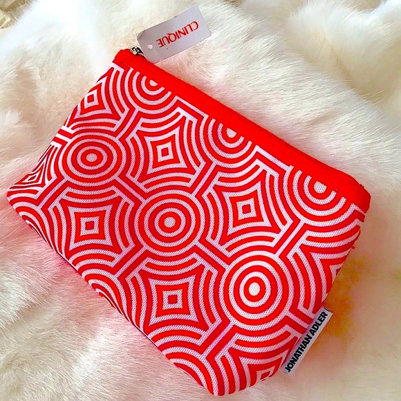 💯✅ AUTHENTIC CLINIQUE COSMETIC BAG-JONATHAN ADLER - Picture 5 of 7